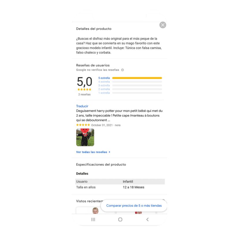 Google Shopping mockup 3