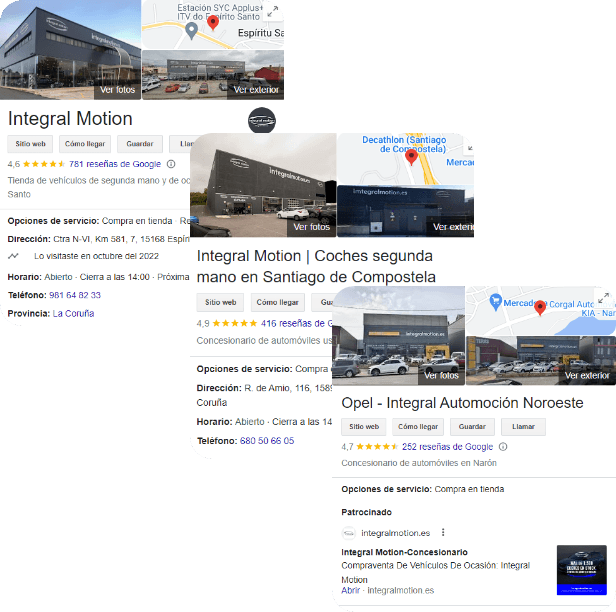 Fichas locales Integral Motion